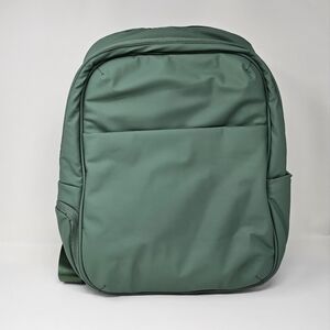 Quince Water Repellent Puff Commuter Backpack Green Sage